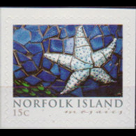 NORFOLK IS. 2009 - Scott# 965 Mosaics 15c MNH - Norfolkinsel