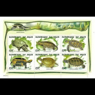 NIGER 1998 - Scott# 977 Sheet-Turtles MNH - Níger (1960-...)