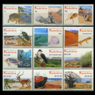 NAMIBIA 2007 - Scott# 1104-15 Named Species Set Of 12 MNH - Namibia (1990- ...)