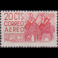 MEXICO 1950 - Scott# C188 Chiapas Music 20c MNH - Mexique