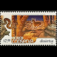 MEXICO 2004 - Scott# 2371 Desert Animals 7p MNH - Mexiko