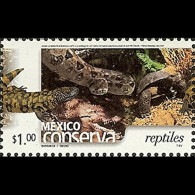 MEXICO 2004 - Scott# 2322 Reptiles 1p MNH - Mexique