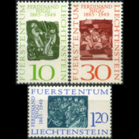 LIECHTENSTEIN 1965 - #401-3 Nigg Paintings Set Of 3 MNH - Ongebruikt