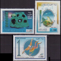 KUWAIT 2001 - Scott# 1504-6 Diving Team Set Of 3 MNH - Koweït