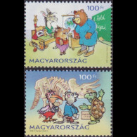 HUNGARY 2008 - Scott# 4082-3 Cartoons 100fo MNH - Unused Stamps