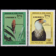 HONDURAS 1995 - Scott# C958-9 America Issue 4.54-10l MNH - Honduras