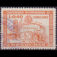HONDURAS 1947 - Scott# C166 Archeology 40c Used - Honduras