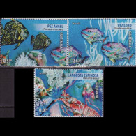 GUATEMALA 2015 - Scott# 715b-d Marine Life 50c-6.5q MNH - Guatemala