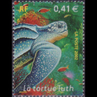 FRANCE 2002 - Scott# 2892 Sea Turtle 41c Used - Gebruikt