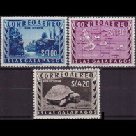 ECUADOR-GALAPAGOS 1957 - #LC1-3 Possession Set Of 3 LH - Ecuador