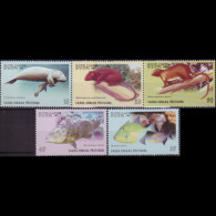 CUBA 2007 - Scott# 4764-8 Protected Animals 10-85c MNH - Unused Stamps