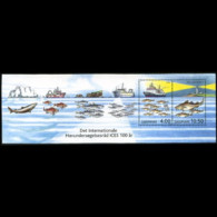 DENMARK 2002 - Scott# 1238a S/S Sea Exploration MNH - Ongebruikt