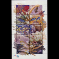 CARIBBEAN NETHERLAND 2017 - Scott# 87 Sheet-Coral Reefs MNH - Sonstige & Ohne Zuordnung