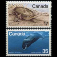 CANADA 1979 - Scott# 813-4 Endang.Wildlife Set Of 2 MNH - Neufs