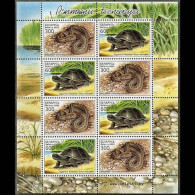 BELARUS 2003 - Scott# 463a S/S Reptiles MNH - Wit-Rusland