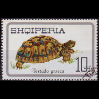 ALBANIA 1966 - Scott# 957 Greek Turtle 10q LH - Albanië