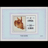 AJMAN 1971 - MI# 1102 S/S Durer Painting MNH - Adschman