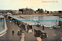 R136238 Brighton From West Pier. Valentines - World