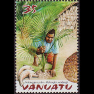 VANUATU 2003 - Scott# 833 Carved Palm Nut 35v MNH - Vanuatu (1980-...)