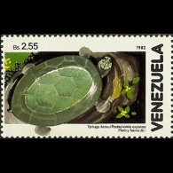 VENEZUELA 1982 - Scott# 1268 Turtle 2.55b No Gum - Venezuela