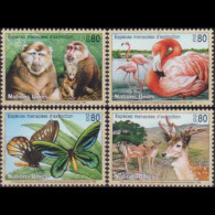 UN-GENEVA 1998 - Scott# 318-21 Endang.Species Set Of 4 MNH - Ungebraucht