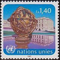 UN-GENEVA 1987 - Scott# 153 Armillary Sphere 1.4f MNH - Ungebraucht