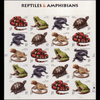 U.S.A. 2003 - Scott# 3818A Sheet-Reptiles MNH - Nuovi