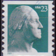 U.S.A. 2001 - Scott# 3475A George Washington 23c Used - Used Stamps