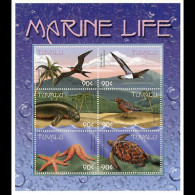 TUVALU 2000 - Scott# 820 Sheet-Marine Life MNH - Tuvalu