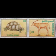 TUNISIA 1989 - Scott# 961-2 Fauna Set Of 2 MNH - Tunisie (1956-...)