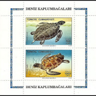 TURKEY 1989 - Scott# 2457a S/S Turtles MNH - Ungebraucht