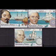 TONGA 1999 - Scott# 1014-6 Explorers 55s-1p MNH - Tonga (1970-...)