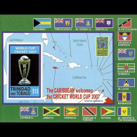 TRINIDAD & TOBACO 2007 - Scott# 808 S/S Cricket MNH - Trinidad En Tobago (1962-...)