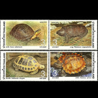 THAILAND 2004 - Scott# 2115-8 Turtles Set Of 4 MNH - Thaïlande