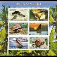 TANZANIA 2006 - Scott# 2428 S/S Zanzibar Bueaty MNH - Tanzania (1964-...)