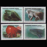 TANZANIA 2008 - Scott# 2524-7 Marine Life Set Of 4 MNH - Tansania (1964-...)