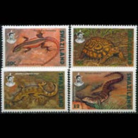 SWAZILAND 1992 - Scott# 596-9 Reptiles Set Of 4 MNH - Swaziland (1968-...)