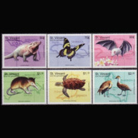 ST.VINCENT 1998 - Scott# 2542-7 Endang.Fauna Set Of 6 MNH - St.Vincent (1979-...)