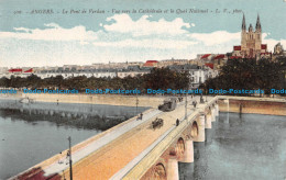 R135624 Angers. Le Pont De Verdun. Vue Vers La Cathedrale Et Le Quai National. L - World