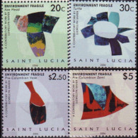 ST.LUCIA 2006 - Scott# 1228-31 Xavier Art Set Of 4 MNH - St.Lucia (1979-...)