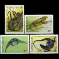 ST.LUCIA 1999 - Scott# 1102-5 Wildlife Set Of 4 MNH - St.Lucie (1979-...)