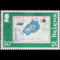 ST.HELENA 2012 - Scott# 1056 Children Drawing 50c MNH - Saint Helena Island