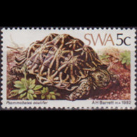 S.W.AFRICA 1982 - Scott# 487 Tortois 5c LH - South West Africa (1923-1990)