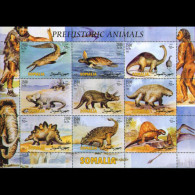 SOMALIA 2003 - Sheet-Dinosaurs MNH - Somalië (1960-...)
