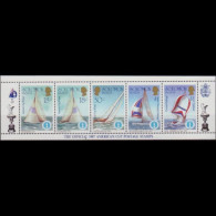 SOLOMON IS. 1987 - Scott# 574a/j Sailships 18c-$1 MNH - Solomoneilanden (1978-...)