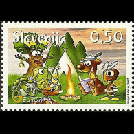 SLOVENIA 2007 - Scott# 713 Europa-Tale Set Of 1 LH - Slovénie