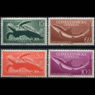 SP.GUINEA 1954 - #335-6+B31-2 Marine Life Set Of 4 MNH - Guinea Española