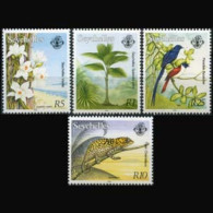 SEYCHELLES 1994 - #742a-51a Wildlife Dated 1984 Set Of 4 MNH - Seychellen (1976-...)