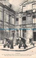 R135628 Verdun. The Town Halls Yard. Its Honours Guns And Its Shell. H. Fremont - World