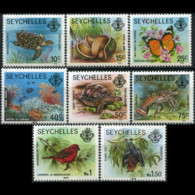 SEYCHELLES 1979 - #389-98 Fauna Dated 1979 Set Of 8 MNH - Seychellen (1976-...)